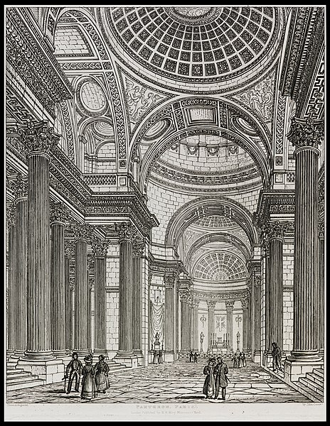 Pantheon, Paris Interior